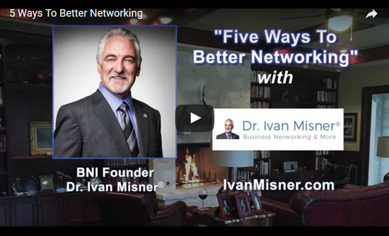 The Top Five Characteristics of a Great Networker